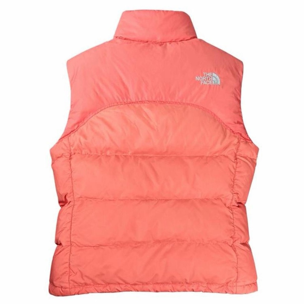 The North Face 700 Nuptse Down 7 Summits Full Zip Puffer Vest Pink - Picture 3 of 7
